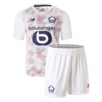 Camiseta Lille OSC Segunda Equipación Replica 2024-25 para niños mangas cortas (+ Pantalones cortos)